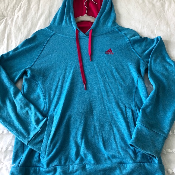 adidas Tops - Blue Women’s Adidas Hoodie